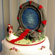 Illustration for article titled Nerdiest Wedding Cake Toppers We Adore